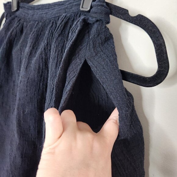 FREE PEOPLE Here She Is Crop Skirt Set Black - Picture 4 of 13